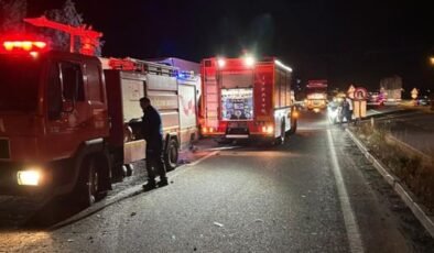 Ayvalık’ta zincirleme trafik kazası: 5 yaralı