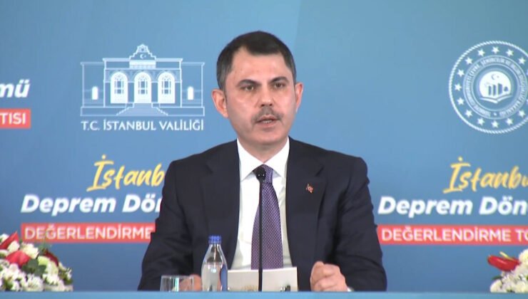 Bakan Kurum: “İstanbul’da acil dönüşmesi gereken 600 bin konut var”