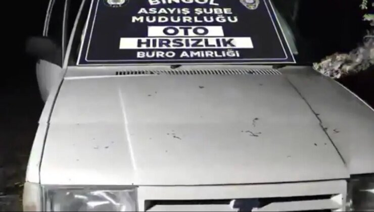 Bingöl’de Oto Hırsızlığı Çetesi Çökertildi