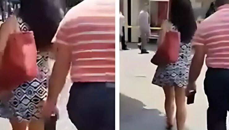 Bir kadının etek altı görüntülerini çeken sapığı yakaladığı için hakkında soruşturma açıldı