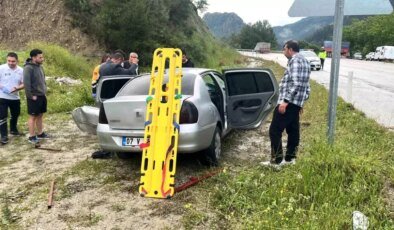 Burdur’da Otomobil ve Kamyon Çarpıştı: 1 Yaralı