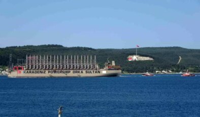 Çanakkale Boğazı’ndan Enerji Gemisi Geçiş Yaptı
