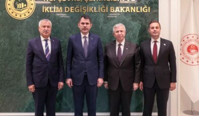 CHP’li belediye başkanlarından Murat Kurum’a ziyaret