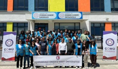 ÇOMÜ ve Kale Grubu’ndan Renkli Okul Projesi