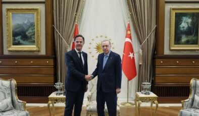 Cumhurbaşkanı Erdoğan, Rutte’yle görüştü