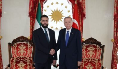 Cumhurbaşkanı Erdoğan, Suriye lideri Şara ile görüştü