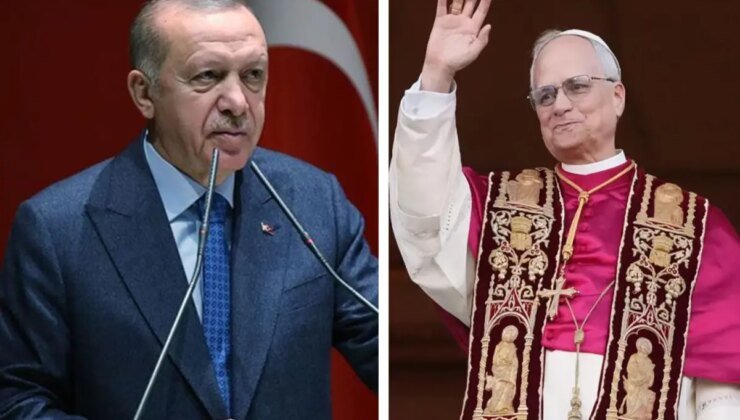 Cumhurbaşkanı Erdoğan’dan Papa 14. Leo’ya tebrik mektubu