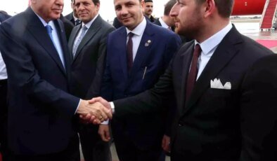 Cumhurbaşkanı Erdoğan’ın Kıbrıs ziyaretine Sakaryalı iş insanı da eşlik etti