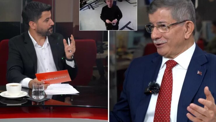 Davutoğlu’na canlı yayında açıkça sorduk: Görüşmelerinizde hiç kamera bantladınız mı?