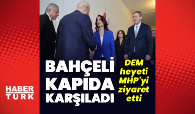 DEM heyeti MHP’yi ziyaret etti