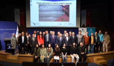 Düzce Üniversitesi’nde ‘Türk Dünyası ve Hoca Ahmet Yesevi’ Konferansı Gerçekleştirildi