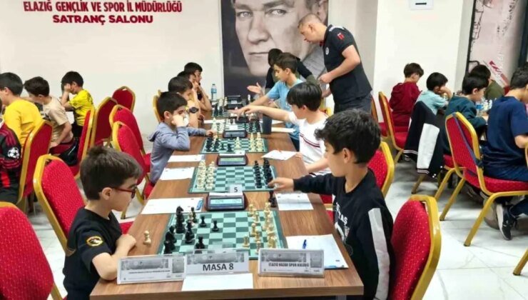 Elazığ Satranç İl Birinciliği Turnuvası Büyük Heyecanla Devam Ediyor
