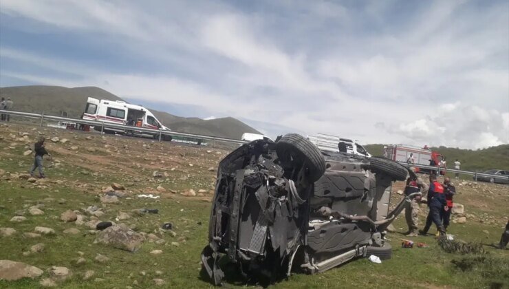 Elazığ’da Otomobilin Şarampole Devrilmesi Sonucu 3 Yaralı