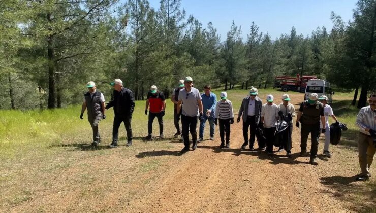 Gaziantep’te ‘Orman Benim’ Kampanyası ile Öğrenciler Çevre Temizliği Yaptı