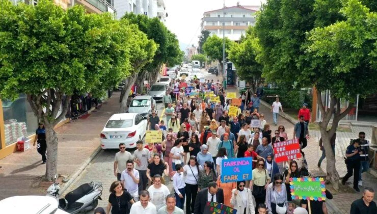 Gazipaşa’da Engelliler Haftası İçin Farkındalık Yürüyüşü Düzenlendi