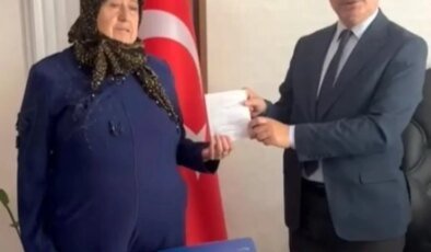 Gediz’deki Hafızlık Kur’an Kursu’na Gurbetçi Destek