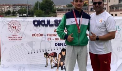 Görkem Efe Tan, Okul Sporları Atletizm Türkiye Şampiyonası’nda 3. Oldu