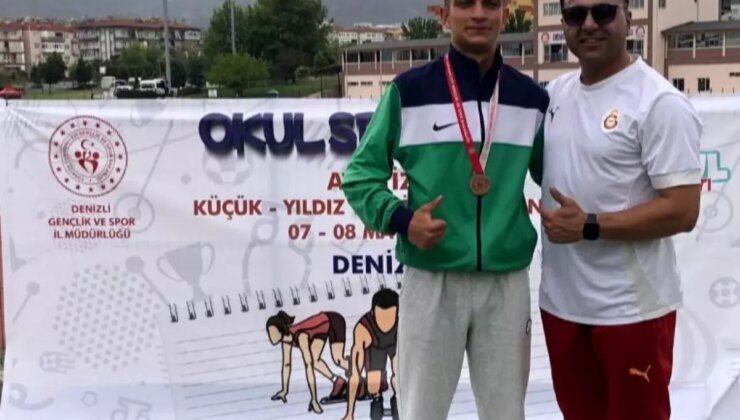 Görkem Efe Tan, Okul Sporları Atletizm Türkiye Şampiyonası’nda 3. Oldu