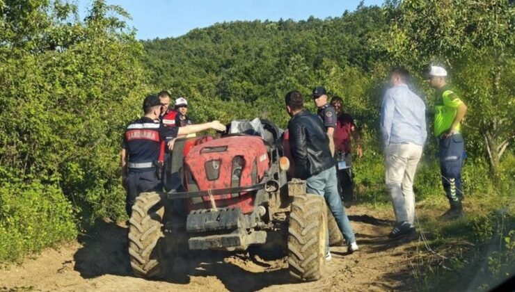 İnegöl’de babasının kullandığı traktörün altında kalan küçük kız kurtarılamadı