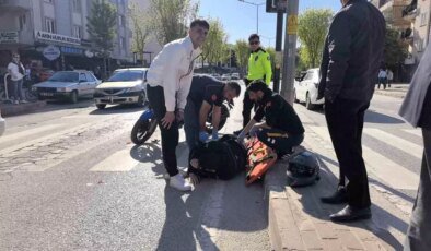 İnegöl’de Motosiklet Kazası: İki Yaralı