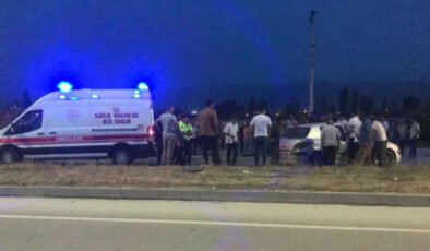 Konya’da kaza yapan otomobilden fırlayan yolcu öldü