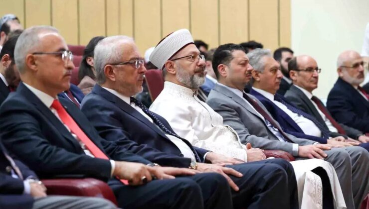 Kur’an-ı Kerim’i Güzel Okuma Yarışması’nda Diyanet Başkanı Ali Erbaş Açıklamalarda Bulundu