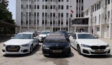Mersin’de Otomobil Hırsızlığı Operasyonu: 50 Milyon Lira Değerinde Araç Ele Geçirildi