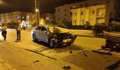 Mersin’de Trafik Kazası: 2 Yaralı