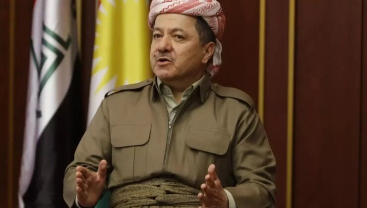 Mesut Barzani: Sürecin başarısını tam anlamıyla desteklediğimizi ilan ediyoruz