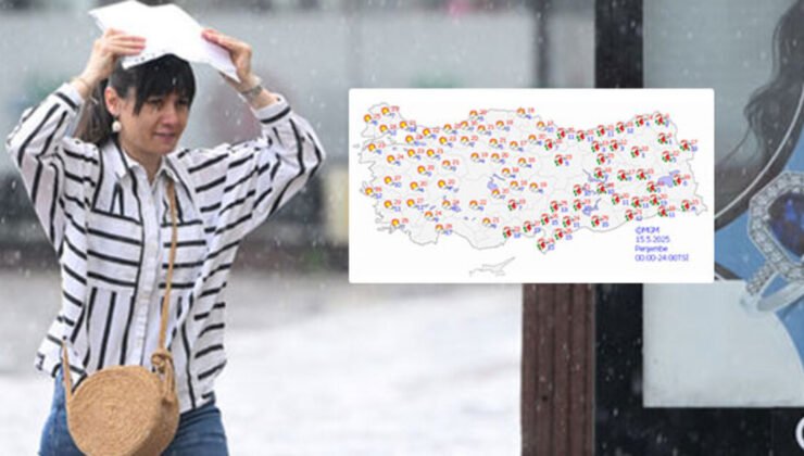 Meteoroloji’den flaş uyarı! 5 bölgede yağış var!