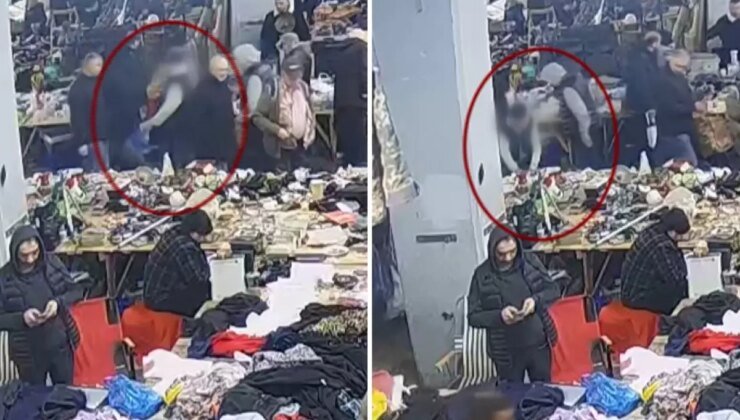 Minguzzi cinayetinde sanıkların pazar tezgahından bıçak aldığı anlar kamerada