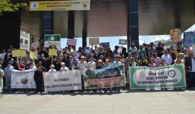 Muş’ta Engelliler Haftası Farkındalık Yürüyüşü Düzenlendi