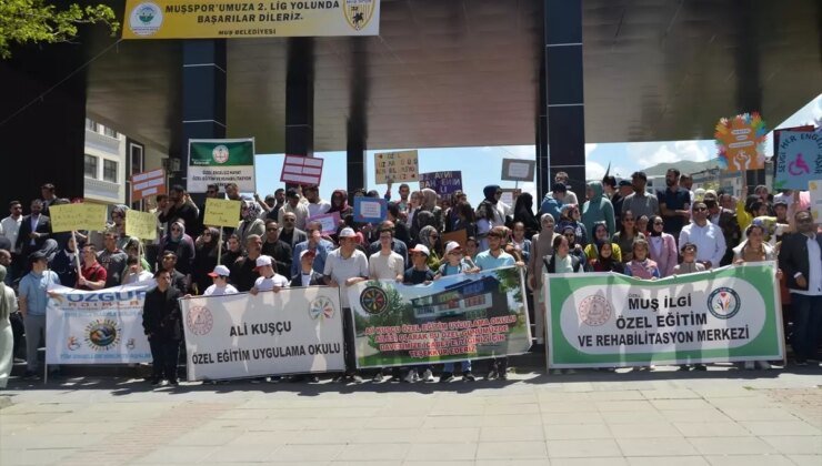 Muş’ta Engelliler Haftası Farkındalık Yürüyüşü Düzenlendi