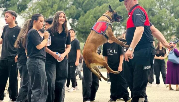 Nazilli’de Lise Öğrencilerine Jandarma Faaliyetleri Tanıtıldı