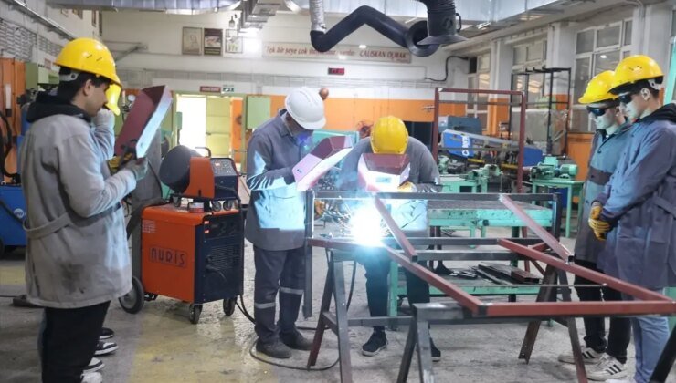 Nevşehir Mesleki ve Teknik Anadolu Lisesi Üretime Katkı Sağlıyor