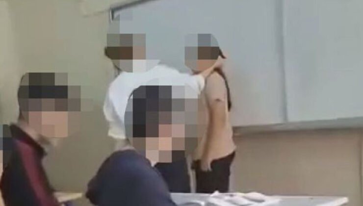 Öğretmenden öğrenciye şiddet!