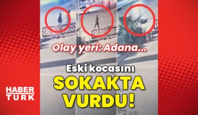 Olay yeri: Adana… Eski kocasını sokakta vurdu!