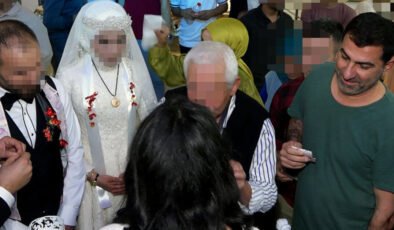 Pastasını yiyor, gazozunu içiyor sonra… Düğün sezonu açılıyor! Bu adama dikkat!