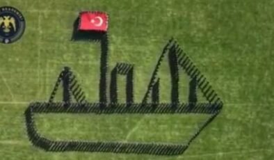 Samsun’da polis okulu öğrencilerinden 19 Mayıs’a özel koreografi