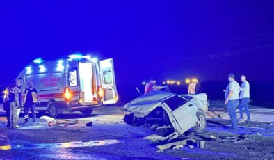 Şanlıurfa’da TIR ile otomobil çarpıştı: 1 ölü, 1 yaralı