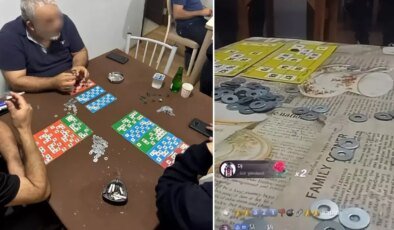 Sosyal medyada canlı yayınlanan kumara suçüstü
