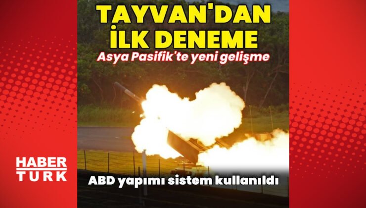Tayvan ABD yapımı sistemi denedi
