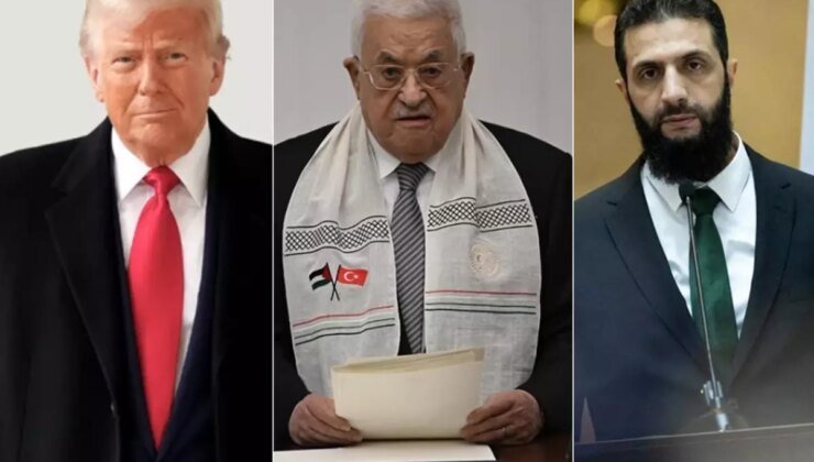 Trump’tan Abbas ve Şara sürprizi! Kızgın olduğu Netanyahu yok