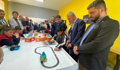 Türkeli’de robotik kodlama sınıfı açıldı