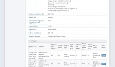 Yeni E-Devlet Hizmeti ile Telefon ve İnternet Tarifeleri Karşılaştırılacak