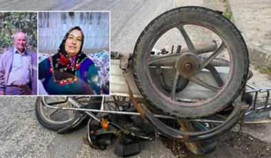 Yürek yakan kaza! Karı kocaya mezar oldu!
