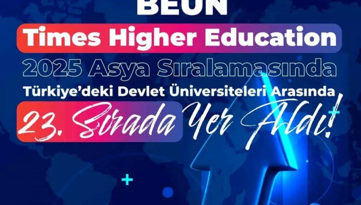 Zonguldak Bülent Ecevit Üniversitesi, 2025 Asya Sıralamasında 23. Sırada