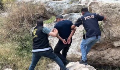 17 yıl hapisle aranıyordu! Mağarada yakalandı!