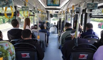 500T otobüs hattının güzergahı değişti
