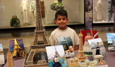 7 Yaşındaki Öğrenciden Özgün Sergi: ‘Gezdim Gördüm Yaptım’